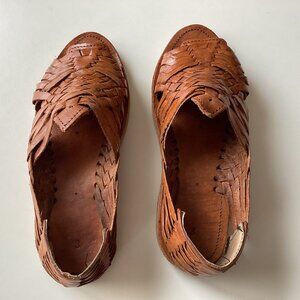 Leather Huaraches Sandals